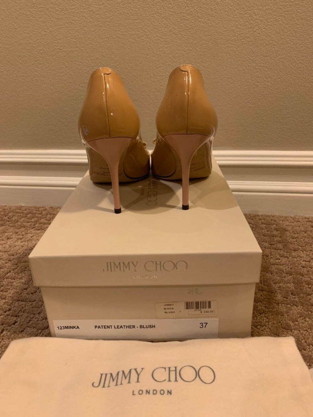 jimmy choo Bow pumps Blush - Picture 4 of 5